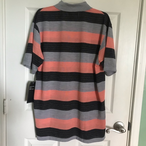 Silver Stone Large Polo Shirt Multi Color, NWT - Picture 3 of 8